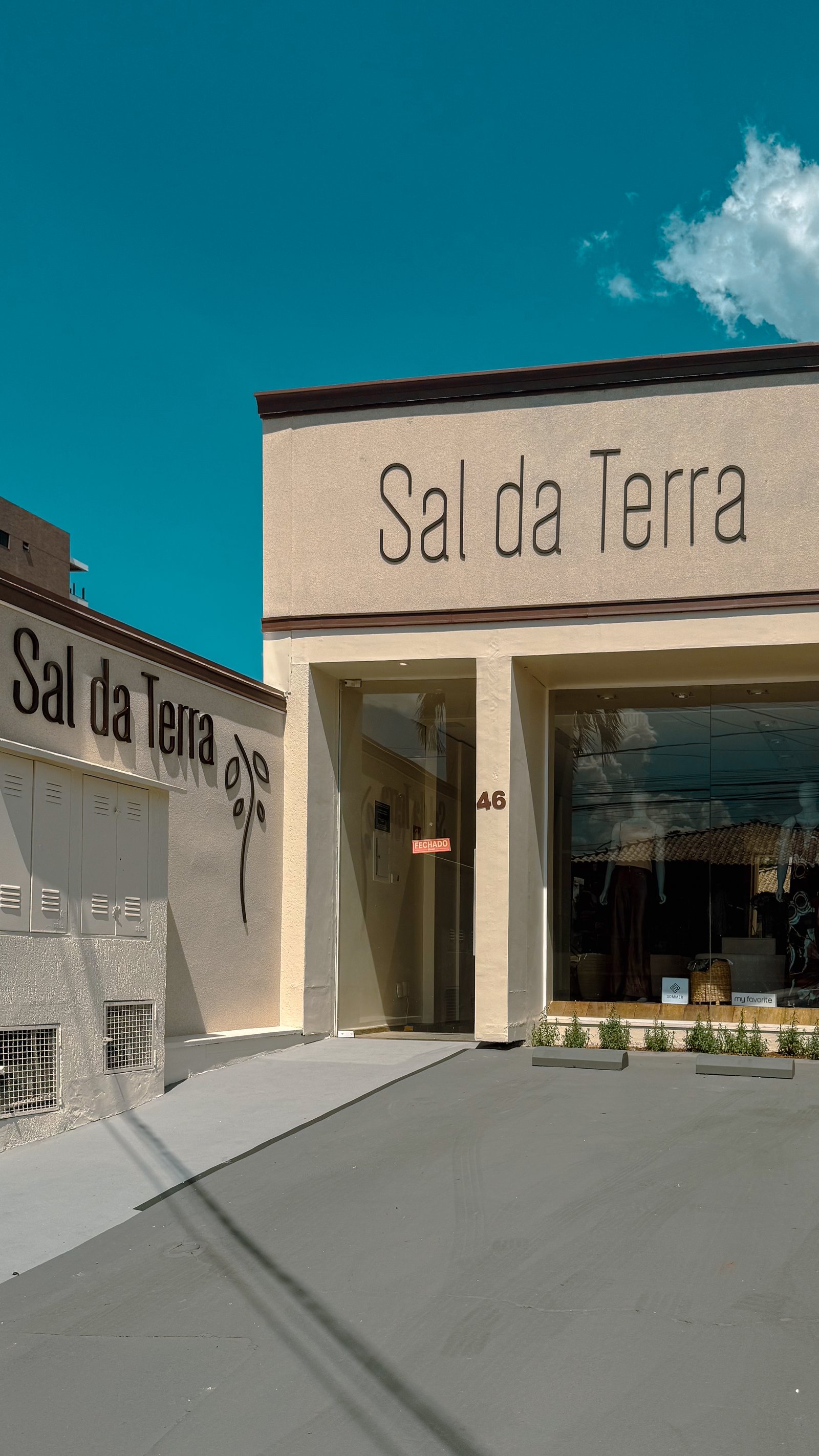Sal da Terra — fachada do projeto comercial realizado em Marília-SP por TAP Studio Criativo